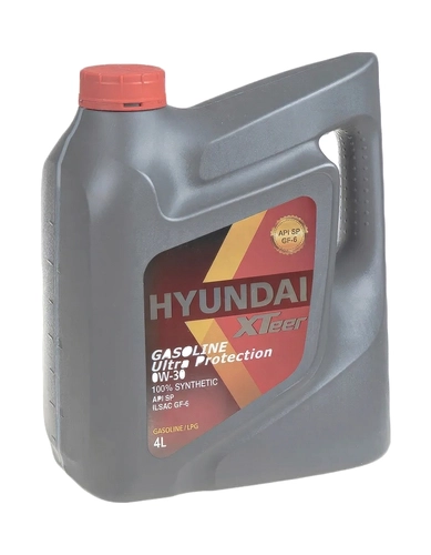 Моторное масло HYUNDAI XTEER 1041122 0W-30 синтетическое 4 л
