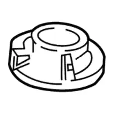 INSULATOR,RR COIL SPR LWR 84126267 CADILLAC