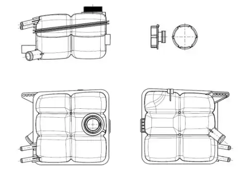 Расширительный бачок NRF 454015