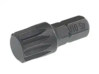 JTC-1162510 Бита 1/4'DR SPLINE М10x25мм JTC