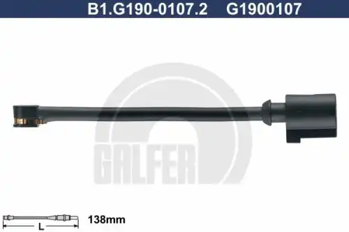 Датчик тормозных колодок GALFER B1G19001072