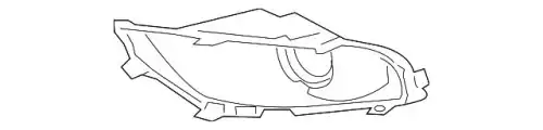 Решетка бампера SAAB 12781614