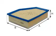 Фильтр воздушный GOODWILL AG 661