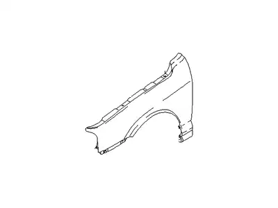 Panel assy - fender, rh 663202D030 HYUNDAI