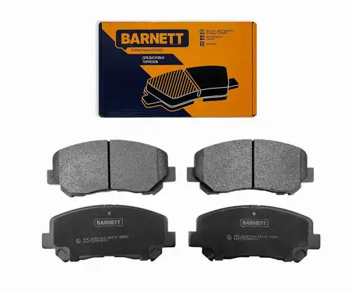 Тормозные колодки дисковые BARNETT MZ001
