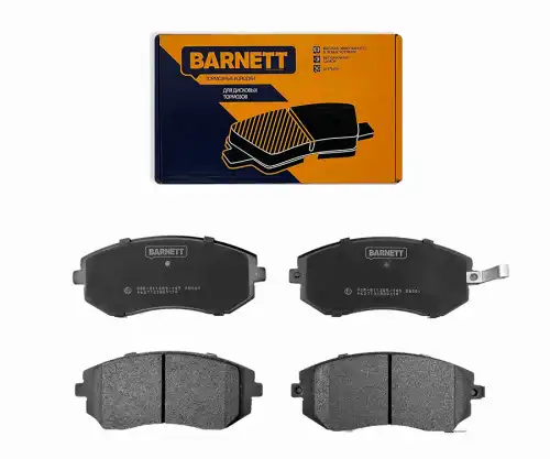 Тормозные колодки дисковые BARNETT SB001