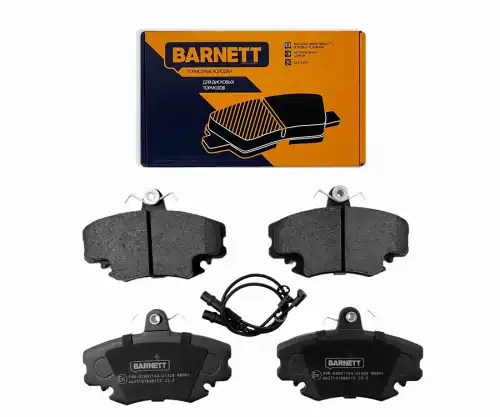 Тормозные колодки дисковые BARNETT RN001