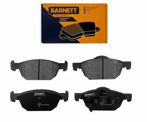 Тормозные колодки дисковые BARNETT H003