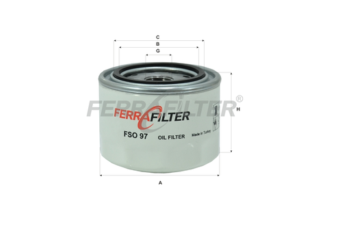 Фильтр масляный FERRA FILTER FSO97