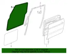 ПЕРЕД. И ЗАДН. УПЛОТНИТЕЛЬ ДВЕРИ ALR1590LOY LAND ROVER