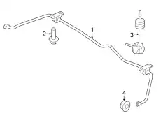 Тяга стабилизатора FORD MEF157