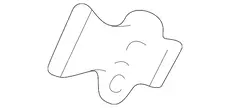 RETAINER,W/S FRM FIL PNL 10392591 CHEVROLET