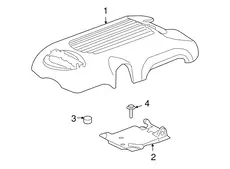 RETAINER,UPR INT MANIF SIGHT SHLD 12561510 HUMMER