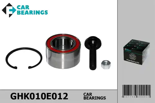 GHK010E012 ПОДШИПНИК СТУПИЦЫ CAR BEARINGS