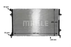 Радиатор системы охлаждения двигателя KNECHT CR30000S