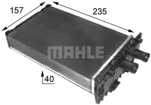 Радиатор печки KNECHT AH48000S