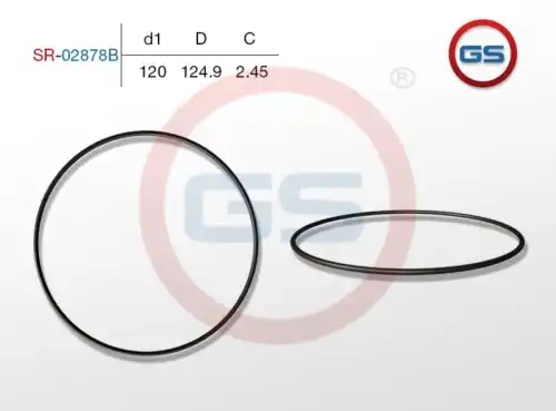 Резиновое кольцо 1 20 2.45 SR-02878B GS