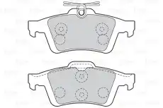Тормозные колодки дисковые VALEO 670007