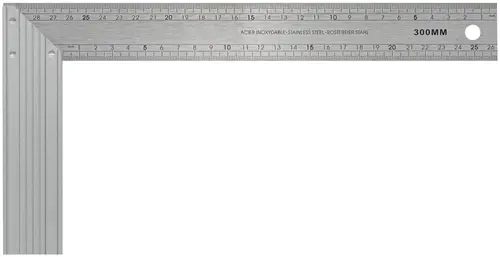 Столярный угольник 300х150 мм FIT IT Профи 19544