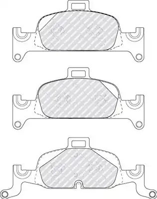 Тормозные колодки дисковые FERODO FDB5101