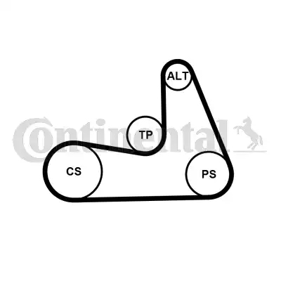 CONTINENTAL '5PK1121EXTRAK1