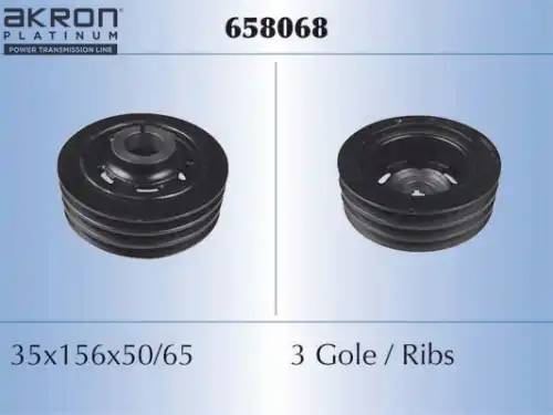 Шкив коленвала MALO 658068