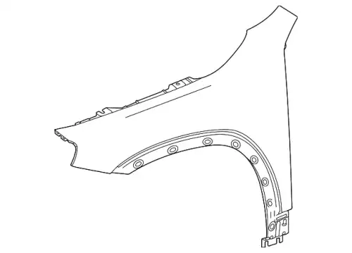 Крыло MB 247 881 12 00