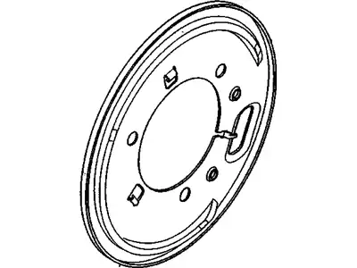 SHIELD,FRT BRK 10434256 PONTIAC