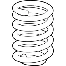 SPRING,FRT COIL 23312162 GMC