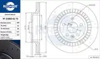 Тормозной диск ROTINGER RT 21083-GL T3