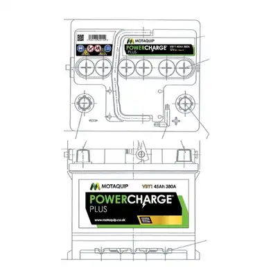 Аккумулятор MOTAQUIP VBY1