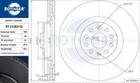 Тормозной диск ROTINGER RT 21282-GL