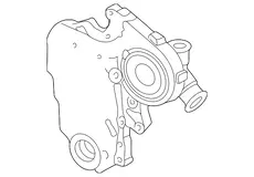 COVER,ENG FRT(LESS DEADNER,BOLT) 12568797 PONTIAC