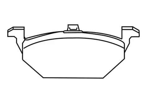 Тормозные колодки дисковые WXQP 340141