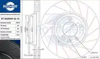 Тормозной диск ROTINGER RT 20205HP-GL T6