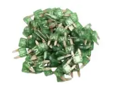 FUSE,MINI(30 AMP)(GREEN)(QTY 5(WRG HARN)(ACDelco #12092075) GMC