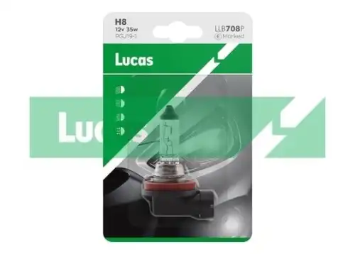 Автолампа накаливания LUCAS LLB708P