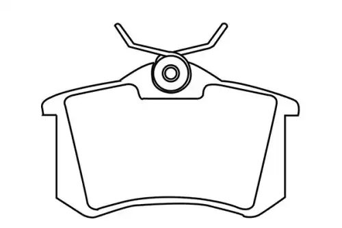 Тормозные колодки дисковые WXQP 340133