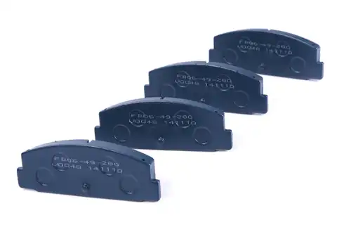 Тормозные колодки дисковые WXQP 41876