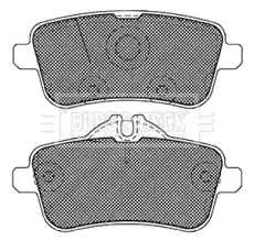 Тормозные колодки дисковые BORG&BECK BBP2419