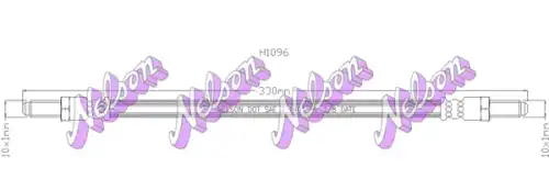 Тормозной шланг H1096 NELSON