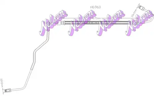 Тормозной шланг H6960 NELSON