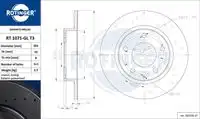 Тормозной диск ROTINGER RT 1071-GL T3