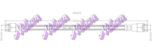 Тормозной шланг H1620 NELSON