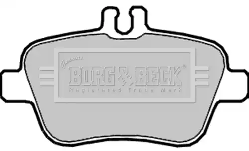 Тормозные колодки дисковые BORG&BECK BBP2329