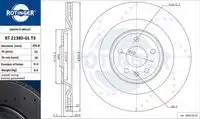 Тормозной диск ROTINGER RT 21380-GL T3