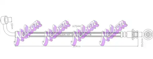 Тормозной шланг H7044 NELSON