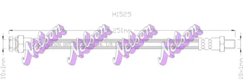 Тормозной шланг H1525 NELSON