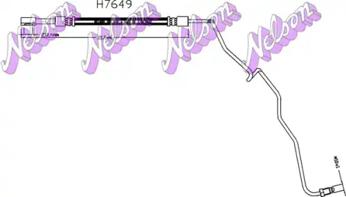 Тормозной шланг H7649 NELSON