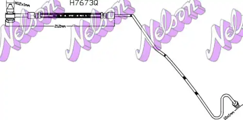 Тормозной шланг H7673Q NELSON